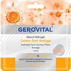 Gerovital Hydrogel Antiage Eye Contour Sheet Μάσκα Ματιών για Αντιγήρανση 1τμχ