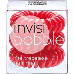 Invisibobble Permanent Collection Raspberry Red Hair Rings 3pcs