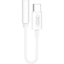 XO Καλώδιο Αντάπτορας Type-C σε 3.5mm Μαύρο (NBR161)