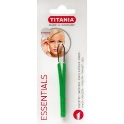 Titania Tweezers With Plastic Handle 8.5cm