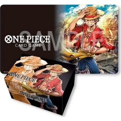 One Piece Card Game - Playmat and Storage Box Set - Monkey D. Luffy
