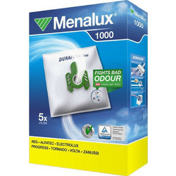 Menalux 1000 Σακούλες Σκούπας 5τμχ Συμβατές με Σκούπα AEG / Bosch / Electrolux / Zanussi