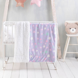 Rythmos Starday Βρεφικό Κουβερτοπάπλωμα Κούνιας 140x110cm Λιλά
