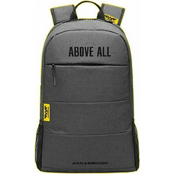 Armaggeddon Shield 3 Αδιάβροχο Αντικλεπτικό Backpack Laptop 15.6" Grey