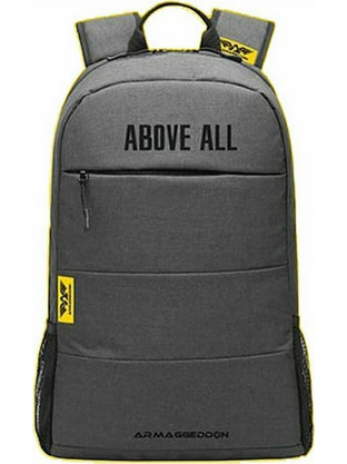Armaggeddon Shield 3 Αδιάβροχο Αντικλεπτικό Backpack Laptop 15.6" Grey