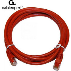 Cablexpert U/UTP Cat.5e Καλώδιο Δικτύου Ethernet 3m Red