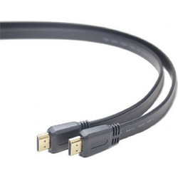 Cablexpert Καλώδιο HDMI 2.0 Flat HDMI Male to HDMI Male 1.8m Black
