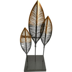 ORIANA FERELLI ΔΙΑΚΟΣΜΗΤΙΚΟ ΔΑΠΕΔΟΥ ΜΕΤΑΛΛΙΚΟ Υ.70cm 222/BS012-S