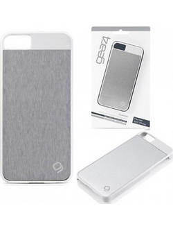 Θήκη Gear4 Guardian Clip-On Cover for iPhone 5 5S - White Silver Grey - IC536G