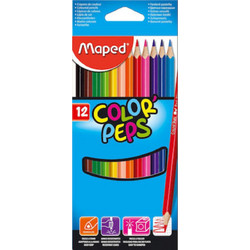 Maped Color'Peps Ξυλομπογιές Σετ 12τμχ