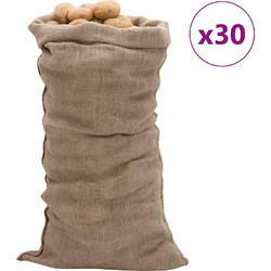 vidaXL Σακιά Γιούτας 30 Τεμ. 65 x 135 εκ. από Γιούτα 220 gsm