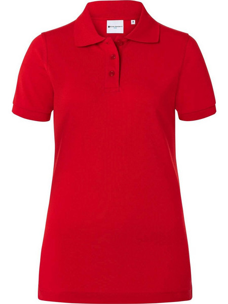 Karlowsky Basic Γυναικεία Μπλούζα Polo Κόκκινη
