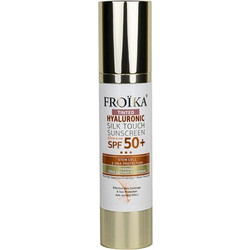 Froika Hyaluronic Silk Touch Αντηλιακή Κρέμα Προσώπου Αντιγηραντική με Χρώμα SPF50+ 50ml
