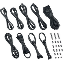 CableMod C-Series Classic ModMesh Cable Kit For Corsair AXi HXi & RM Carbon Grey CM-CSI-CKIT-NKC-R