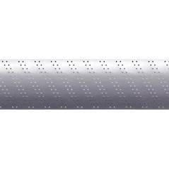 ΜΕΤΑΛΛΙΚΟ ΣΤΟΡΙ ΑΛΟΥΜΙΝΙΟΥ 25mm 532 ΔΙΑΤΡΗΤΟ INOX ΔΙΑΓΩΝΙΟ