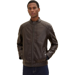 Tom Tailor Biker Ανδρικό Μπουφάν Μαύρο 1026337-31523
