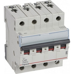 Αυτόματη Ασφάλεια 40A C 2Π 6kA Tx3 403566 Legrand 403566