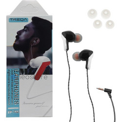 Treqa EP-766 Handsfree In-Ear 3.5mm Black