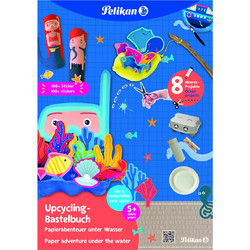 PELIKAN ΜΠΛΟΚ ΖΩΓΡΑΦΙΚΗΣ CRAFT SEA WORLD 32 ΦΥΛΛΩΝ + ΑΥΤΟΚΟΛΛΗΤΑ 102056