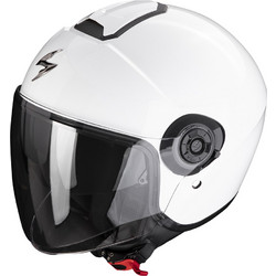 Scorpion Exo City Solid White Κράνος Μηχανής Jet 1170gr