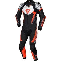 SRS ONE 1PC LEATHER SUIT SECA FLUO RED/GREECE 6SRO23MQ.99