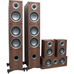 Taga Harmony TAV-507F + C + S Πλήρες Set Home Cinema 5.0 120W Walnut