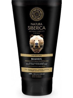 Natura Siberica For Men Only Bear Hug Face Washing Gel Καθαρισμού Προσώπου 150ml