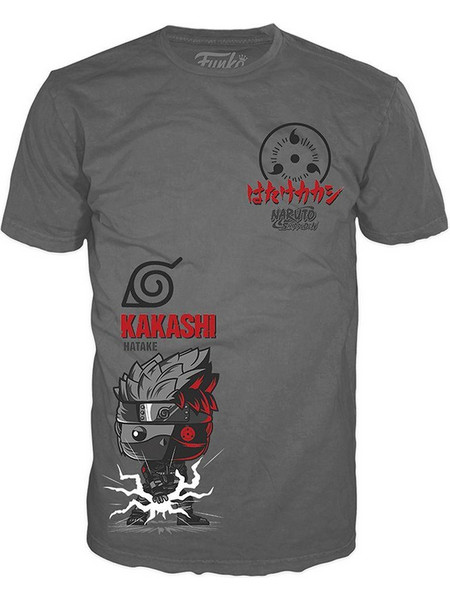 Funko Pop! Tee: Naruto - Kakashi Split (M)