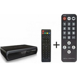 TDT New Digital T2 265 HD Ψηφιακός Δέκτης Mpeg-4 Full HD με PVR