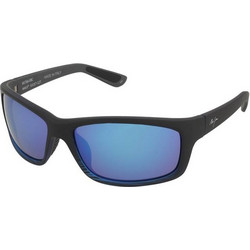 Maui Jim B766-08C Ανδρικά Γυαλιά Ηλίου Ορθογώνια Κοκάλινα Μαύρα με Μπλε Polarized Φακό