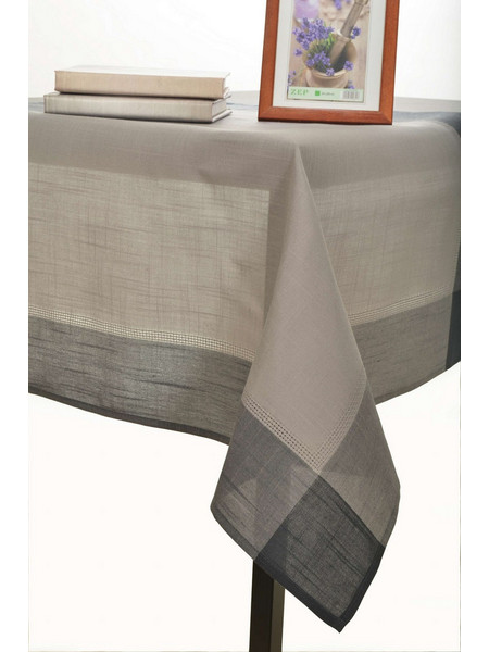 τραπεζομάντηλα nx031 (160cm x 220cm) σκούρο γκρί