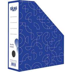 Skag Κουτί Κοφτό Χάρτινο Box File 9x27x32 (τυχαία επιλογή χρώματος)