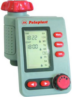 Palaplast DC-S Προγραμματιστής Ποτίσματος Μπαταρίας 1 Εξόδου