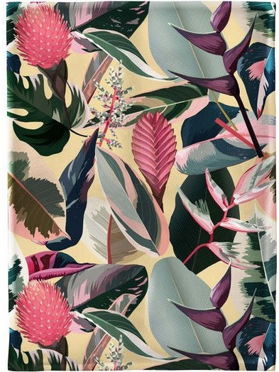 Πετσέτα από 100% βιολογικό βάμβακι Chic Mic tropical escape