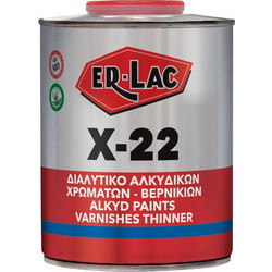 ER-LAC X-22 Διαλυτικό 0.75lt