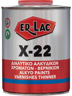 ER-LAC X-22 Διαλυτικό 0.75lt