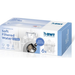 BWT 814560 6-Pack Soft Filtered Water EXTRA