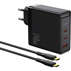 Mcdodo Φορτιστής με Καλώδιο USB-C με Θύρα USB-A & 2 Θύρες USB-C 140W Power Delivery Black CH-2913