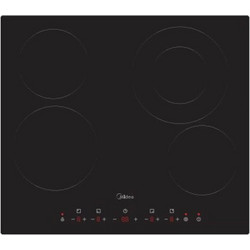 Midea MCH640F145K0 Κεραμική Εστία Αυτόνομη με Λειτουργία Κλειδώματος 59x52cm
