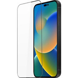 Borofone Τζαμάκι Προστασίας/Tempered Glass 18D Full Cover για Iphone 14 Pro Max, μαύρο περιμετρικά