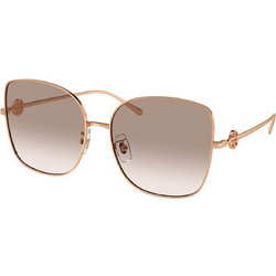 Tory Burch TB6106D 335313 Γυναικεία Γυαλιά Ηλίου Πεταλούδα Μεταλλικά Χρυσά με Μαύρο Degradee Φακό