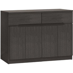 ΜΠΟΥΦΕΣ JOLENE HM2234.01 2 ΣΥΡΤΑΡΙΑ & 4 ΠΟΡΤΕΣ ZEBRANO 120X40X80εκ