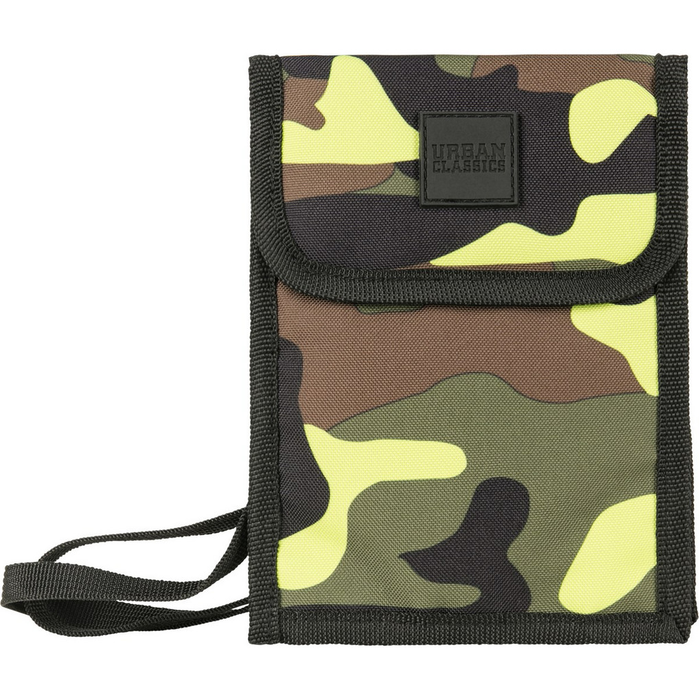 Urban Classics Borsa A Tracolla Uomo TB2144 - Design Oxford, Camo Ultravioletto, Taschino Petto, Taglia Unica