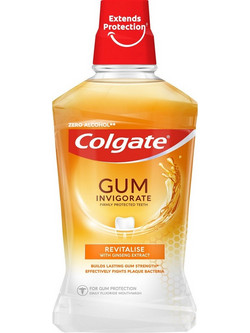 Colgate Gum Invigorate Στοματικό Διάλυμα Κατά της Πλάκας 500ml
