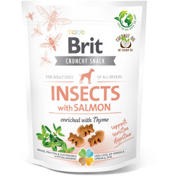 Brit Dog Snack Insects with Salmon 200gr