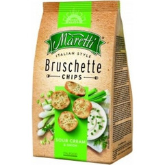 Monetti Bruschette Παξιμαδάκια Με Sour Cream & Onion 70Gr (9-ΤΡΦ-05-20)