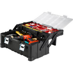 Εργαλειοθήκη 22" 56,7x31,4x24,5cm Combo Μαύρη Cantilever
