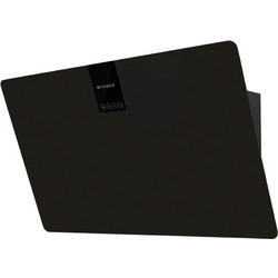 Faber Soft Edge Μαύρος Ingo A80 Απορροφητήρας Καμινάδα-Τζάκι 80cm Μαύρος