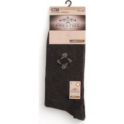 Κάλτσα ανδρική θερμική Prestige Lambs Wool Rombus PR4044-Ανθρακί