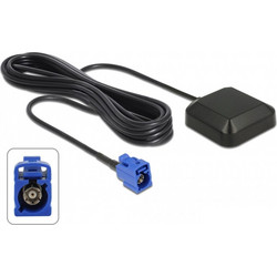 Navilock NL69AT FAKRA C Buchse GNSS aktive Antenne RG 174U 3 m outdoor (60511)